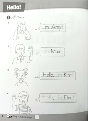 bộ english land 1: activity book with cd - Ảnh 4