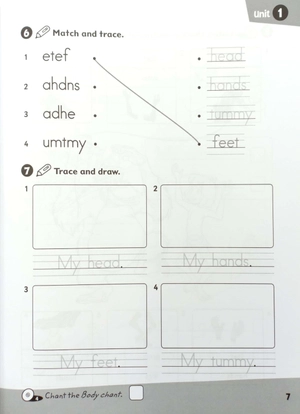 bộ english land 1: activity book with cd - Ảnh 9