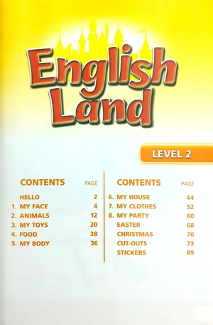 bộ english land (2nd edition) level 2: student book + activity book with cds - Ảnh 2