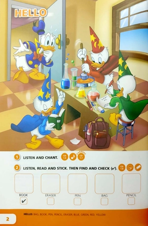 bộ english land (2nd edition) level 2: student book + activity book with cds - Ảnh 3