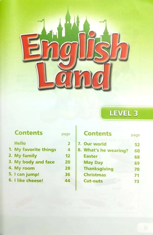 bộ english land (2nd edition) level 3: student book + activity book with cds - Ảnh 2