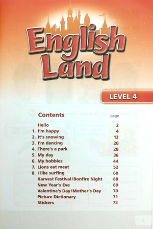 bộ english land (2nd edition) level 4: student book + activity book with cds - Ảnh 6