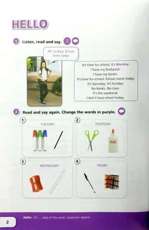 bộ english land (2nd edition) level 5: student book + activity book with cds - Ảnh 3