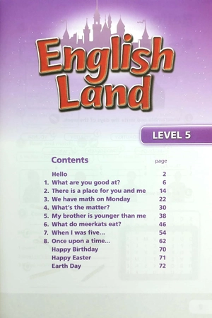 bộ english land (2nd edition) level 5: student book + activity book with cds - Ảnh 6