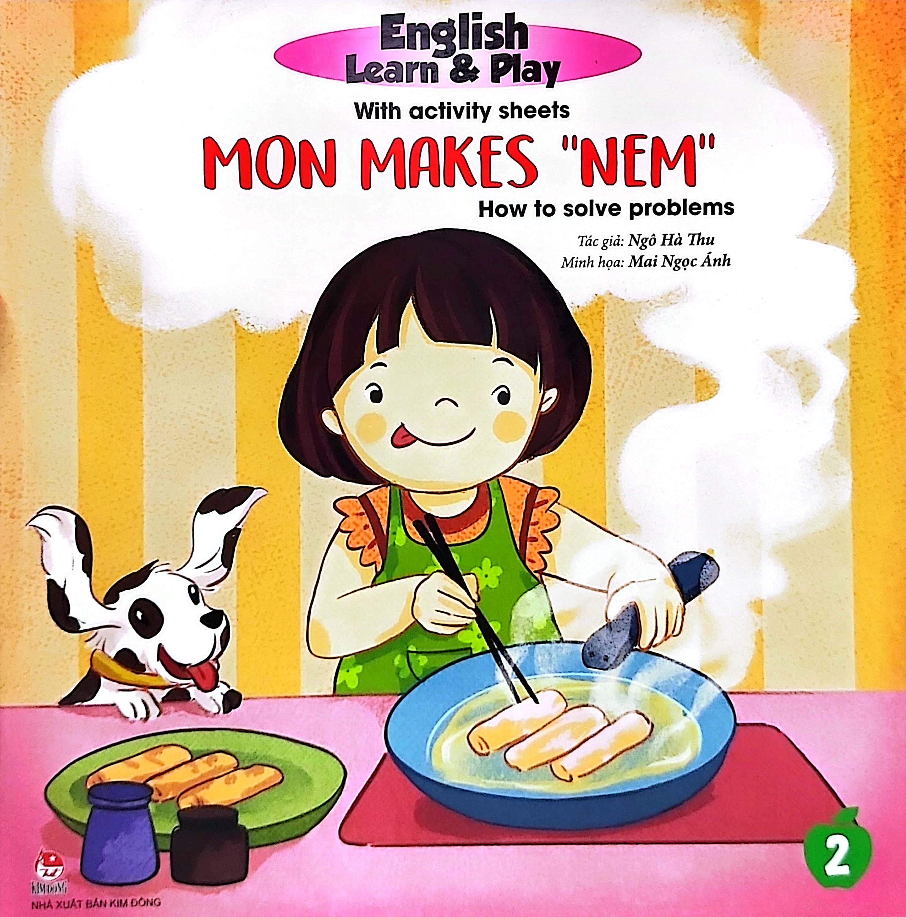 bộ english learn & play 2 - mon makes “nem” - how to solve problems - Ảnh 2