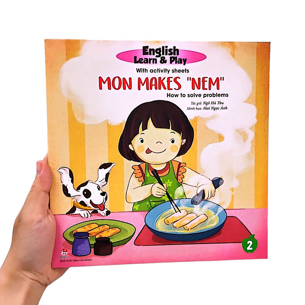 bộ english learn & play 2 - mon makes “nem” - how to solve problems - Ảnh 8