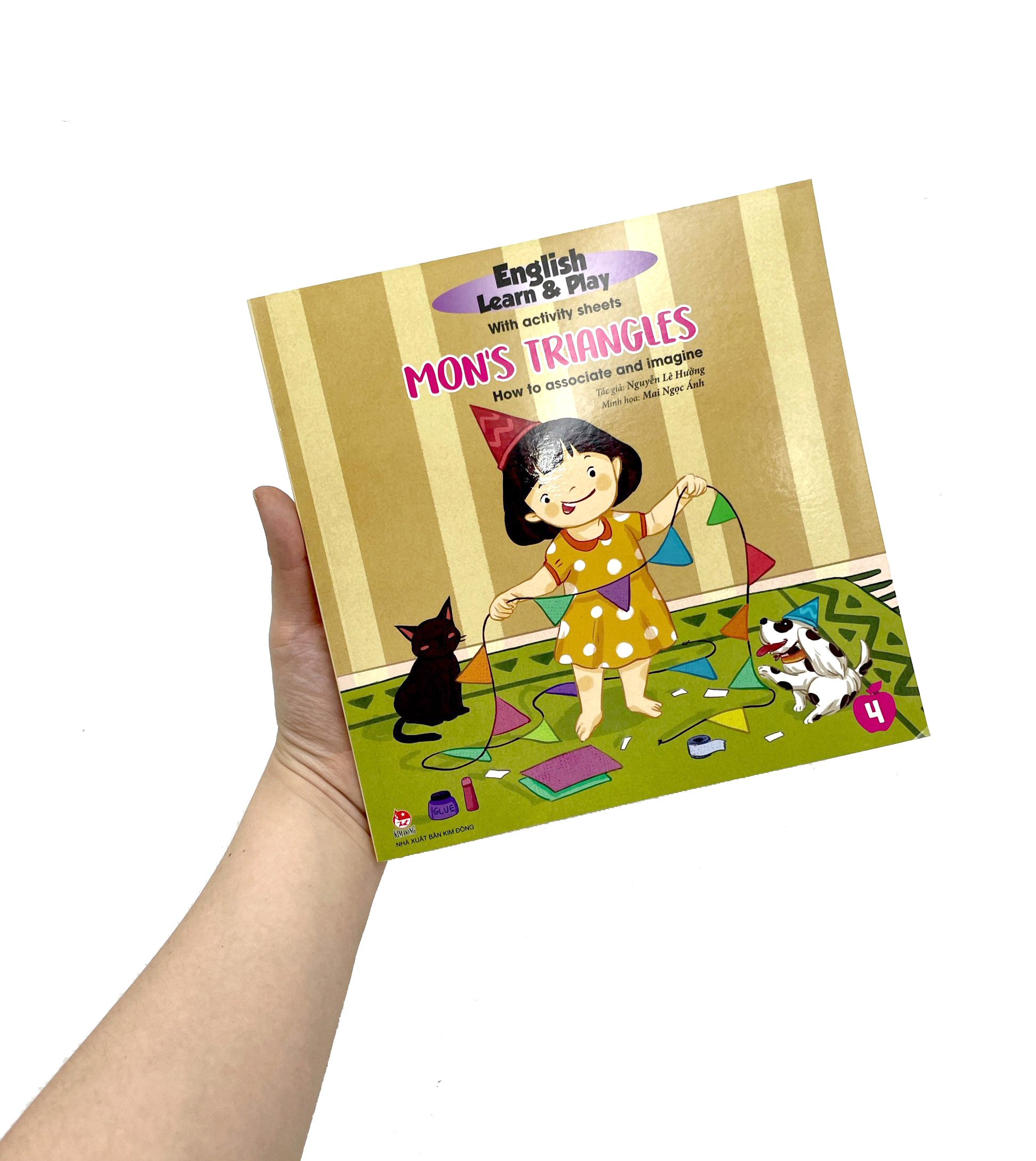 bộ english learn & play 4 - monℹs triangles - how to associate and imagine - Ảnh 12