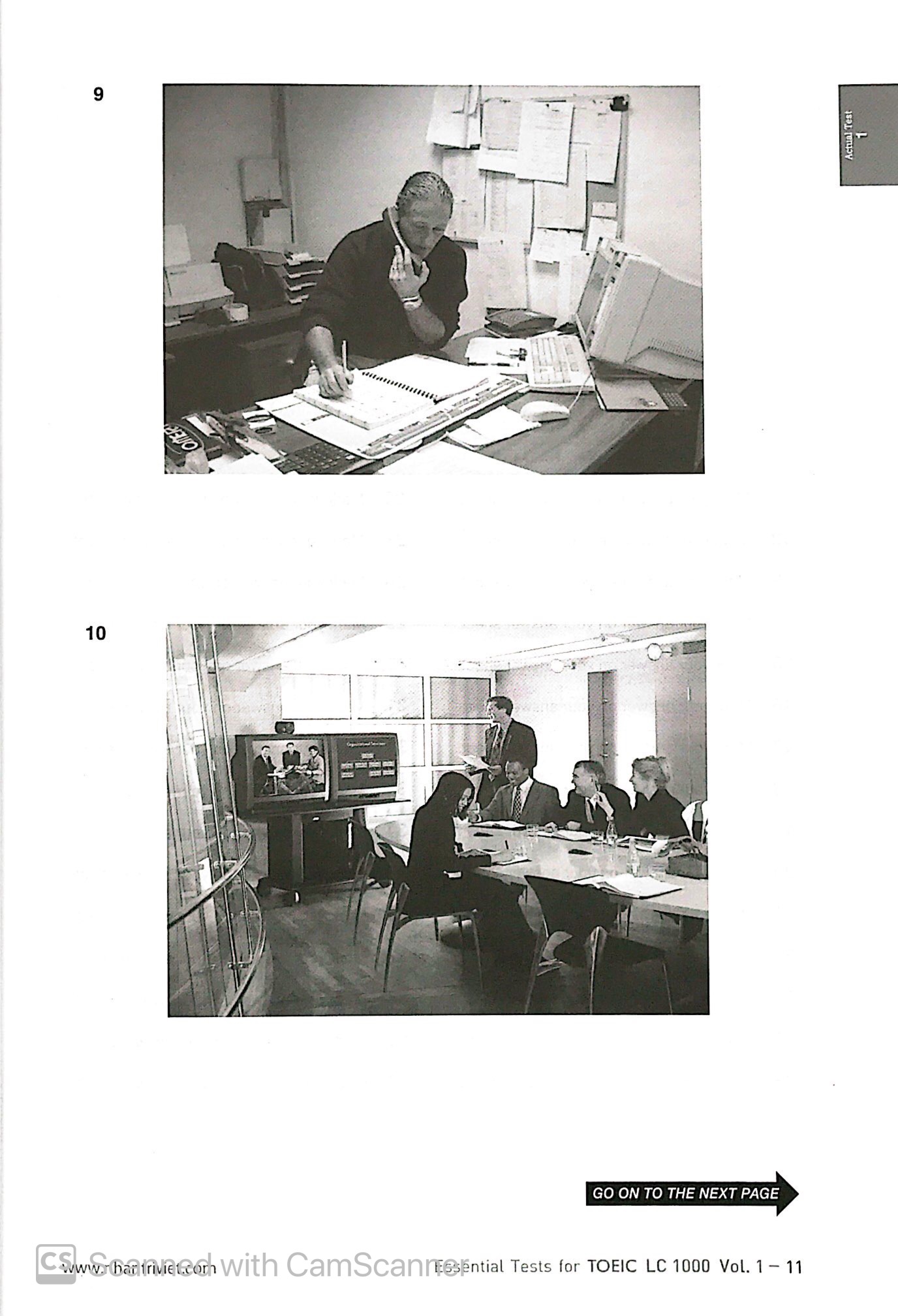 bộ essential test for toeic lc 1000 vol 1 (kèm cd) - Ảnh 9