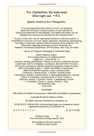 bộ eva's treetop festival: a branches book (owl diaries #1) - Ảnh 7