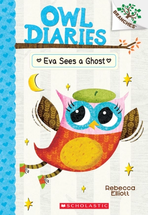 bộ eva sees a ghost: a branches book (owl diaries #2) - Ảnh 2