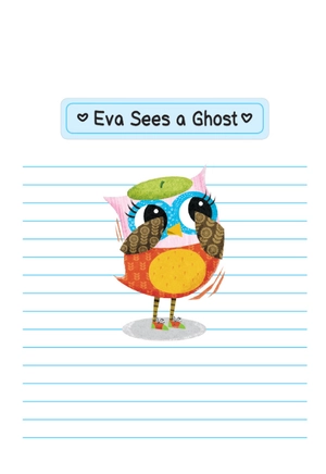 bộ eva sees a ghost: a branches book (owl diaries #2) - Ảnh 3