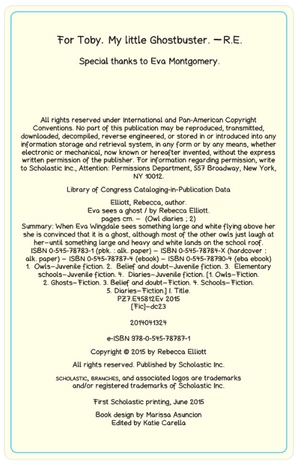 bộ eva sees a ghost: a branches book (owl diaries #2) - Ảnh 6