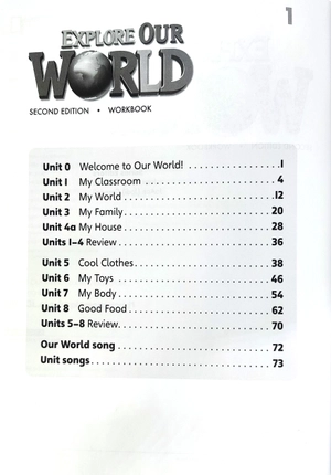 bộ explore our world 1: workbook - Ảnh 3