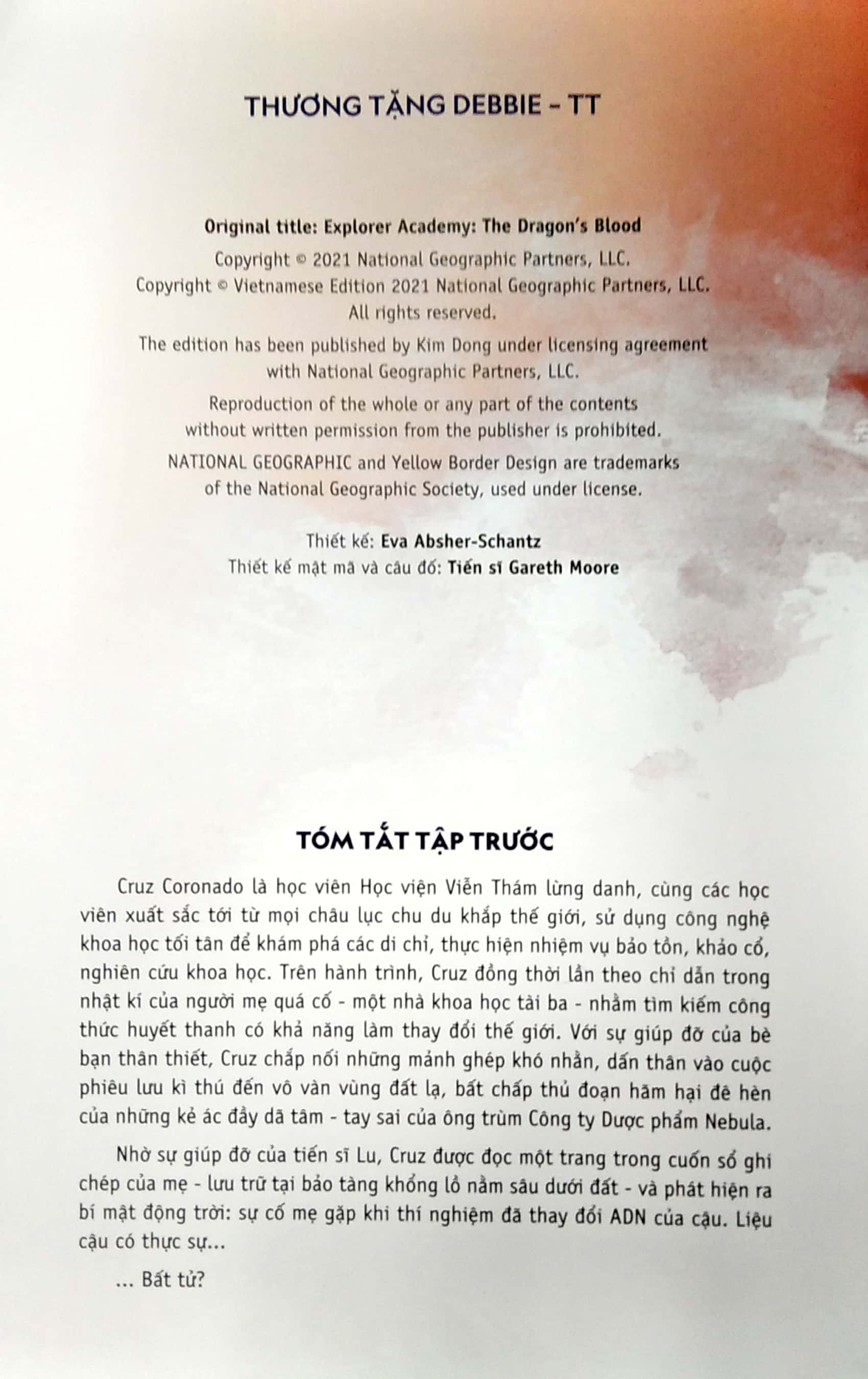 bộ explorer academy - học viện viễn thám - tập 6 - huyết rồng - Ảnh 3