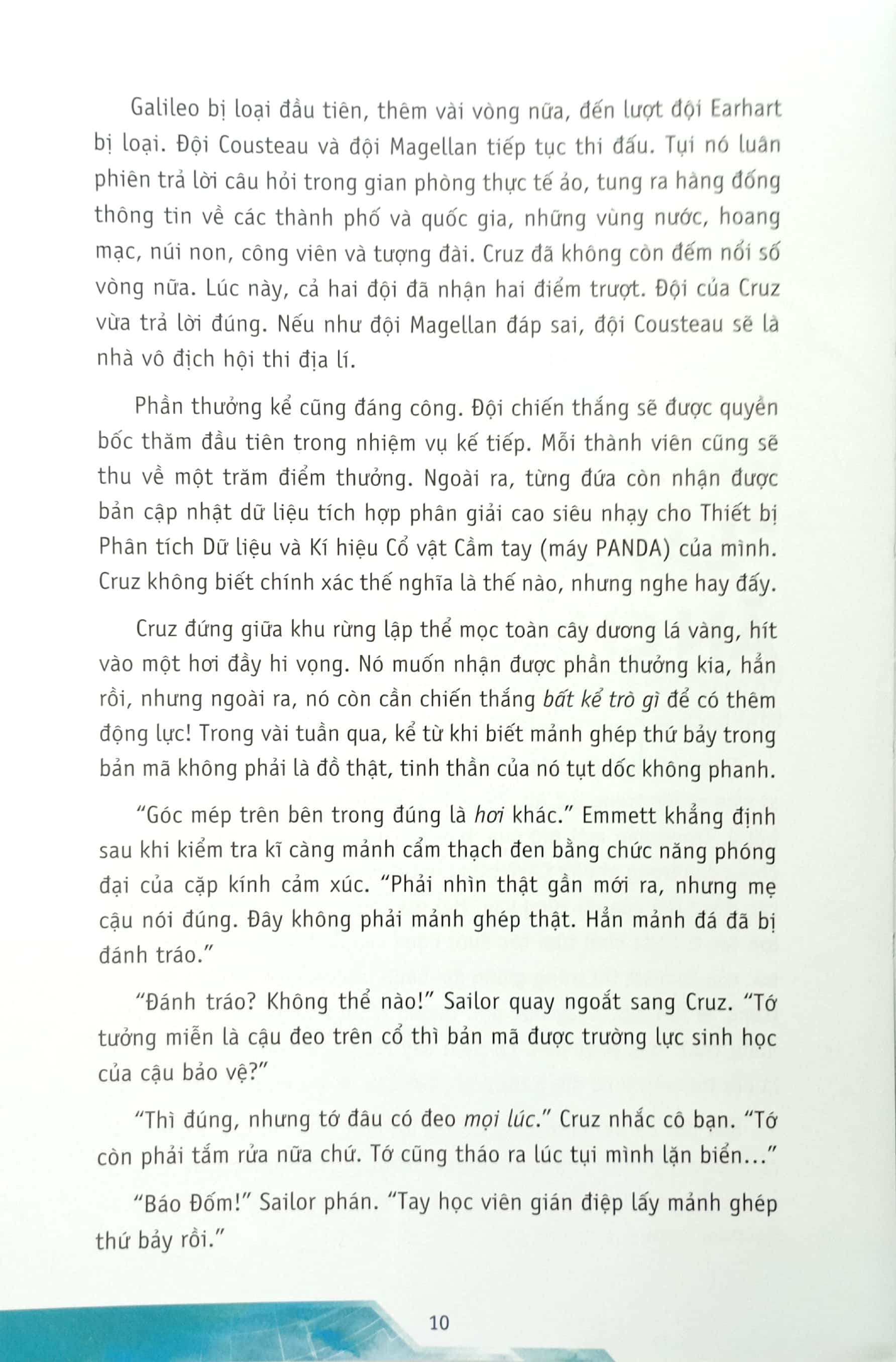 bộ explorer academy - học viện viễn thám - tập 7 - đảo cấm - Ảnh 4