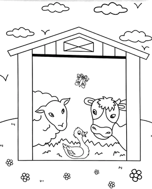 bộ farm colouring fun (book 1) - Ảnh 4