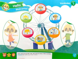 bộ ferris wheel level 1 student's book with navio app - Ảnh 5