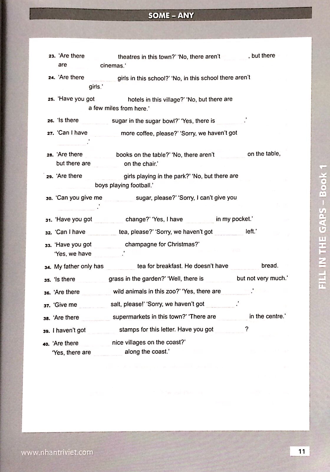 bộ fill in the gaps book 1 - Ảnh 10