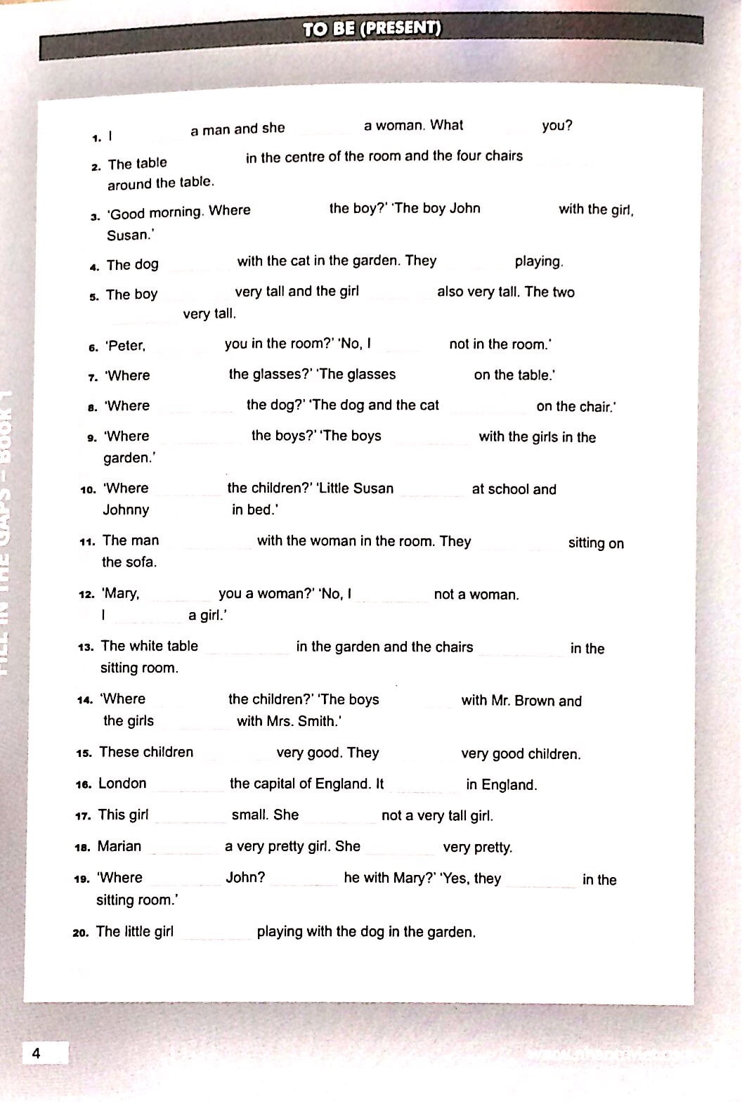 bộ fill in the gaps book 1 - Ảnh 3