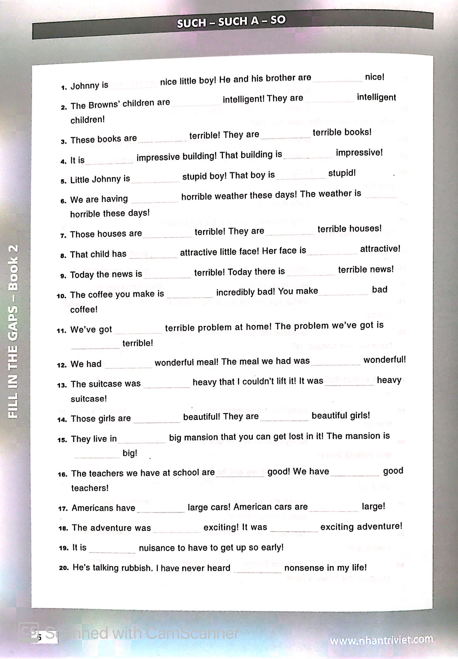 bộ fill in the gaps book 2 - Ảnh 6