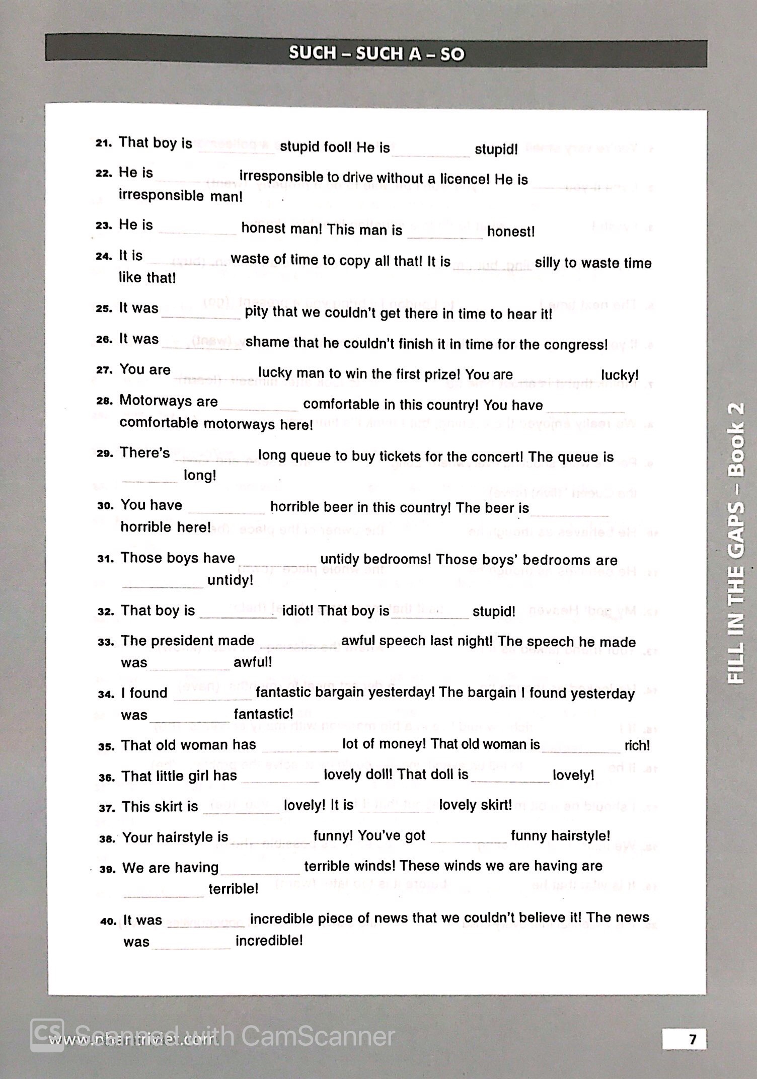 bộ fill in the gaps book 2 - Ảnh 7