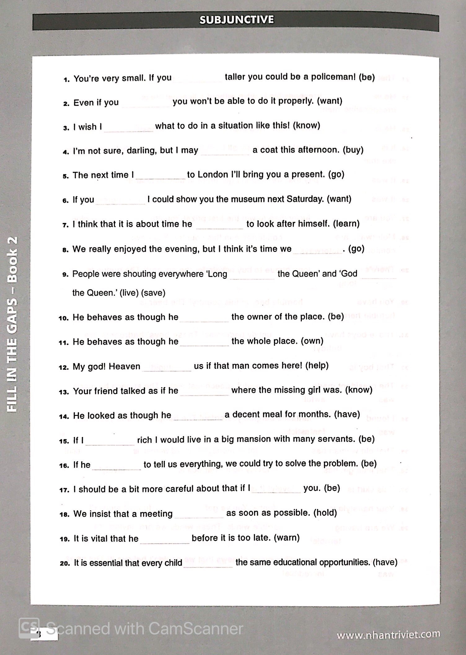 bộ fill in the gaps book 2 - Ảnh 8