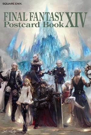 bộ final fantasy xiv ポストカードブック - final fantasy xiv postcard book - Ảnh 2