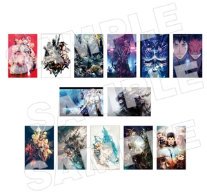 bộ final fantasy xiv ポストカードブック - final fantasy xiv postcard book - Ảnh 4
