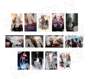 bộ final fantasy xiv ポストカードブック - final fantasy xiv postcard book - Ảnh 5