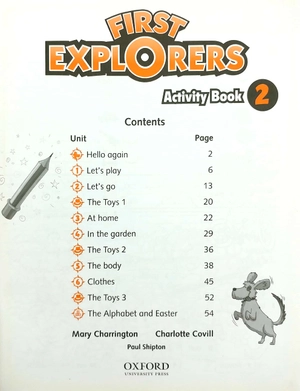 bộ first explorers 2 activity book - Ảnh 3