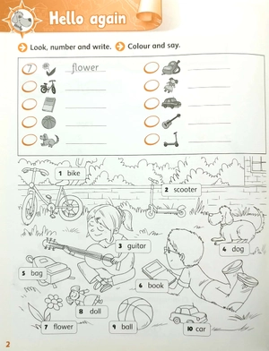 bộ first explorers 2 activity book - Ảnh 4