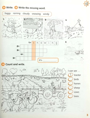 bộ first explorers 2 activity book - Ảnh 5