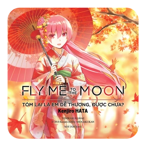 bộ fly me to the moon - tóm lại là em dễ thương, được chưa? - tập 3 - bản đặc biệt - tặng kèm postcard đen trắng + huy hiệu vuông - Ảnh 4