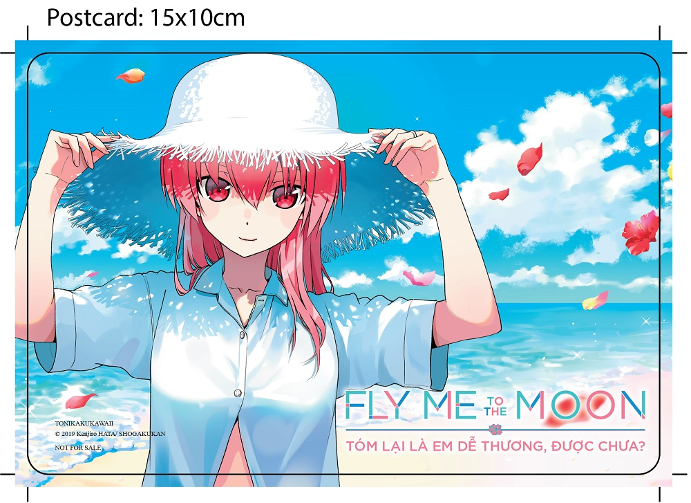 bộ fly me to the moon - tóm lại là em dễ thương, được chưa? - tập 6 - bản đặc biệt - tặng kèm 2 postcard + 1 lót ly + 1 móc khóa - Ảnh 3