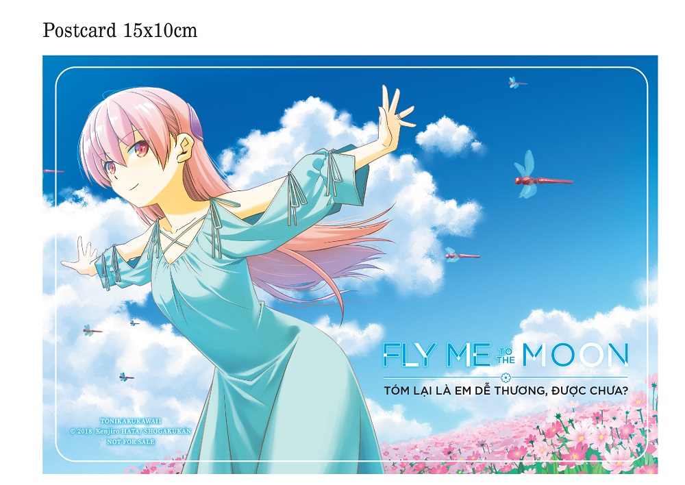 bộ fly me to the moon - tóm lại là em dễ thương, được chưa? - tập 8 - bản đặc biệt - tặng kèm postcard + lót ly - Ảnh 3