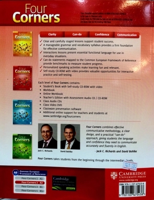 bộ four corners sb 2b w cd-rom - Ảnh 11