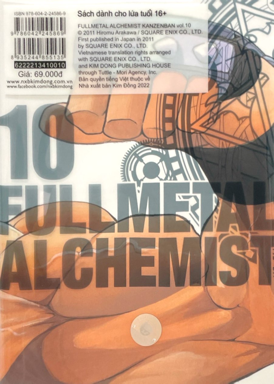 bộ fullmetal alchemist - cang giả kim thuật sư - fullmetal edition - tập 10 - Ảnh 8