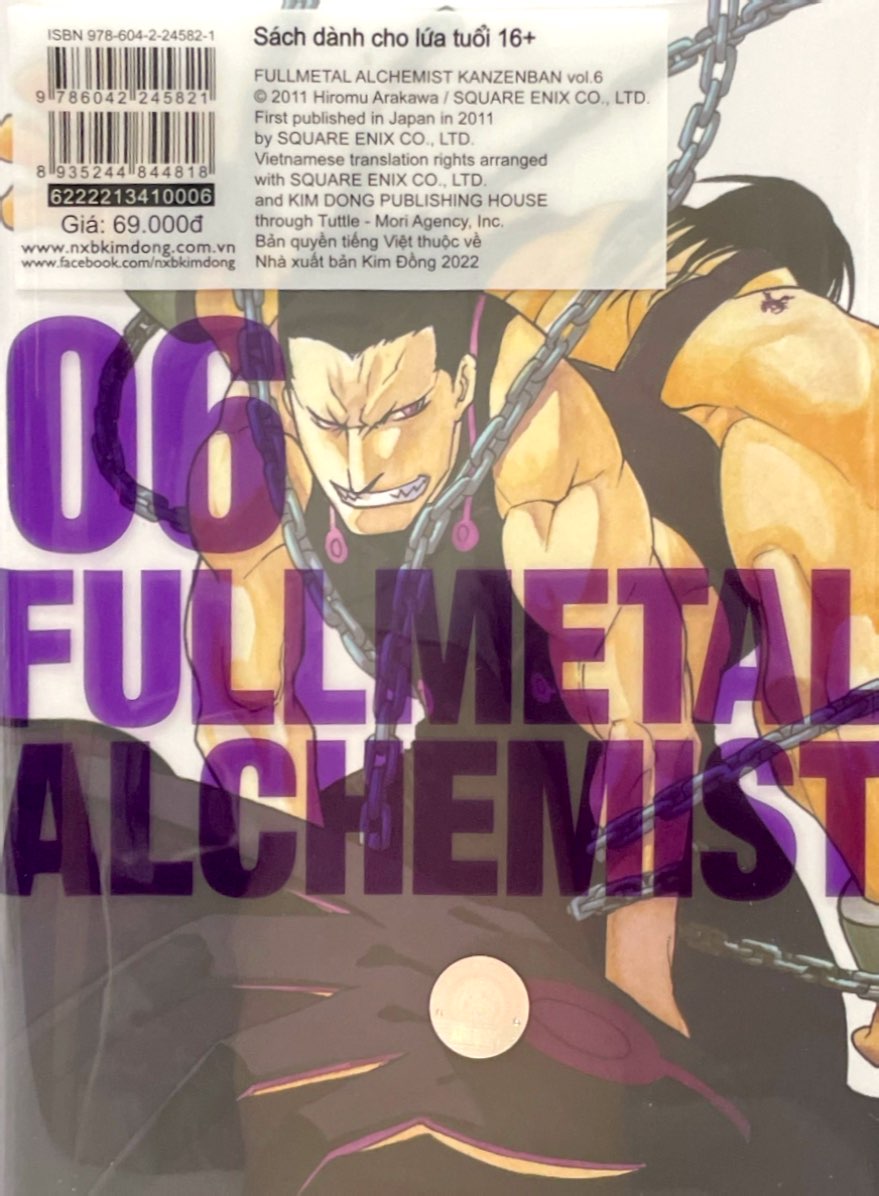 bộ fullmetal alchemist - cang giả kim thuật sư - fullmetal edition - tập 6 - Ảnh 8