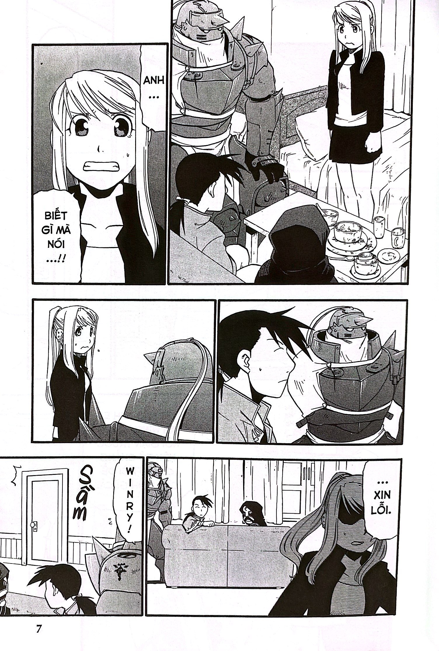 Bộ Fullmetal Alchemist - Cang Giả Kim Thuật Sư - Fullmetal Edition - Tập 8 (Tái Bản 2024) - Ảnh 7