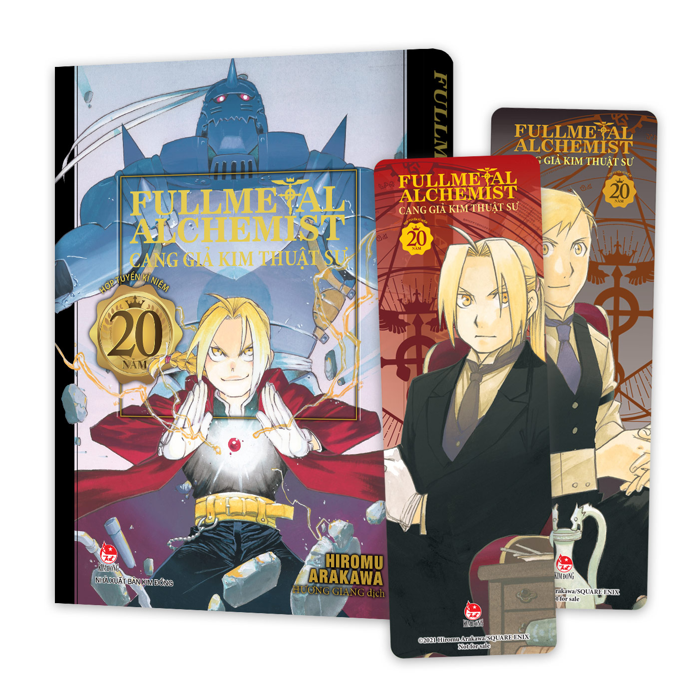 Bộ Fullmetal Alchemist - Cang Giả Kim Thuật Sư - Hợp Tuyển Kỉ Niệm 20 Năm - Tặng Kèm 2 Bookmark Nhựa Trong - Ảnh 2