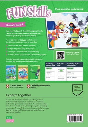 bộ fun skills level 5 student's book and home booklet with online activities - Ảnh 3