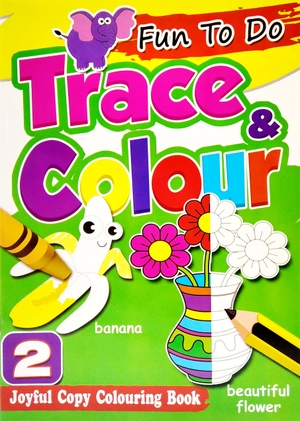 bộ fun to do trace & colours book 2 - Ảnh 2