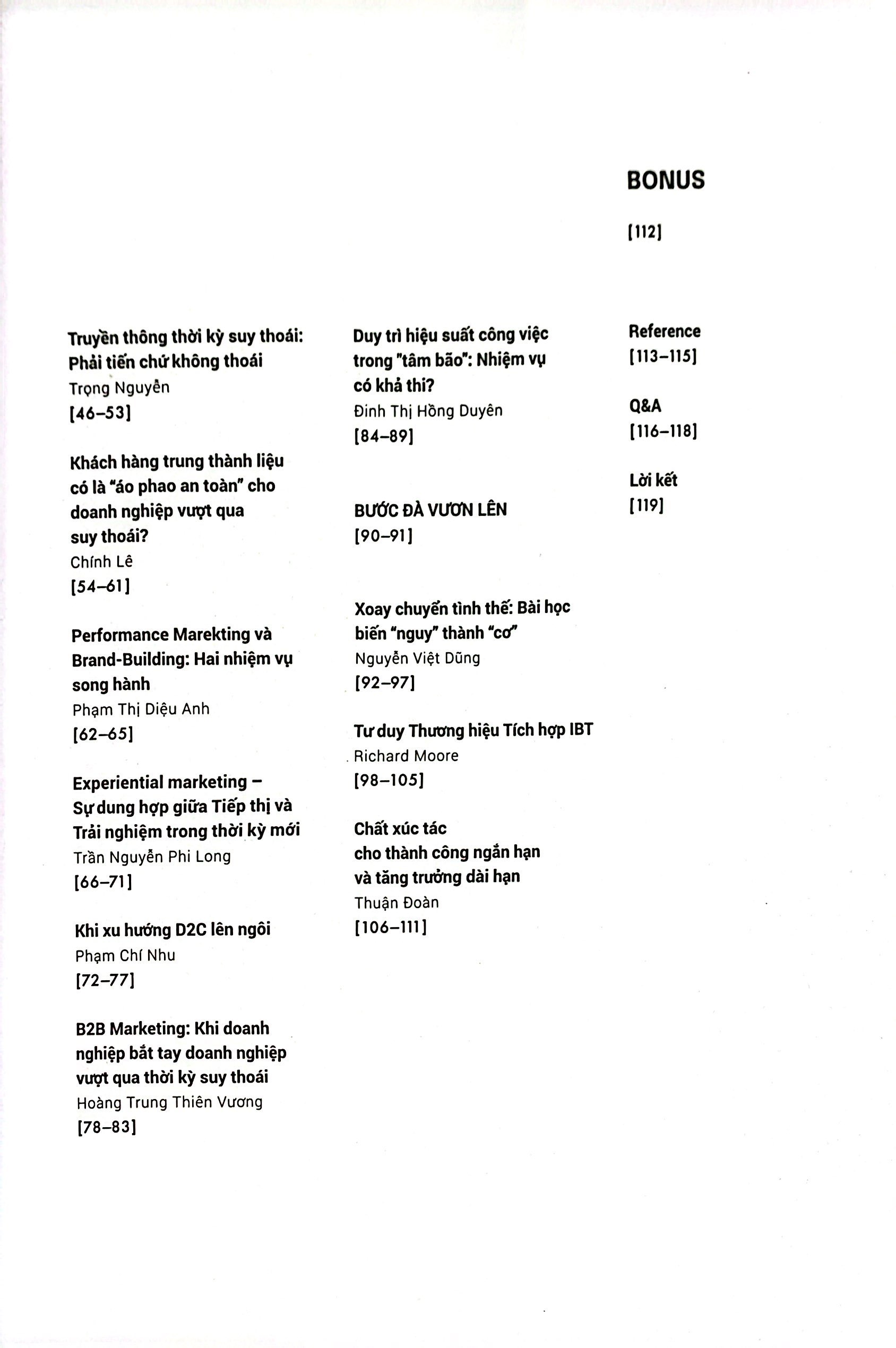 bộ gam7 book no.17 - marketing trong thời kỳ suy thoái (biến mất, cầm cự hay bước đà vươn lên) - Ảnh 7