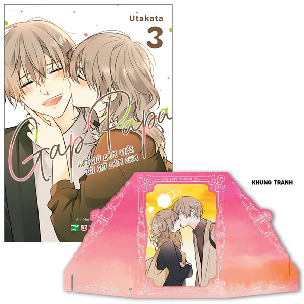 Bộ Gap Papa - Hết Giờ Làm Việc, Tới Giờ Làm Cha - Tập 3 - Bản Đặc Biệt - Tặng Kèm Khung Tranh