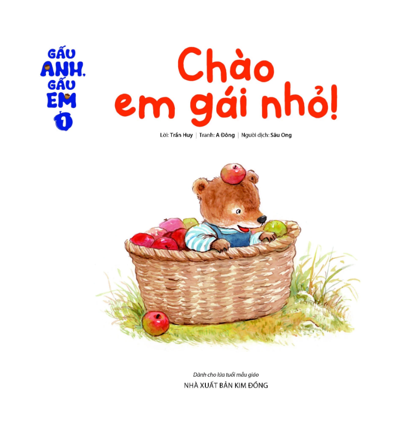 bộ gấu anh - gấu em - tập 1 - chào em gái nhỏ! - Ảnh 3