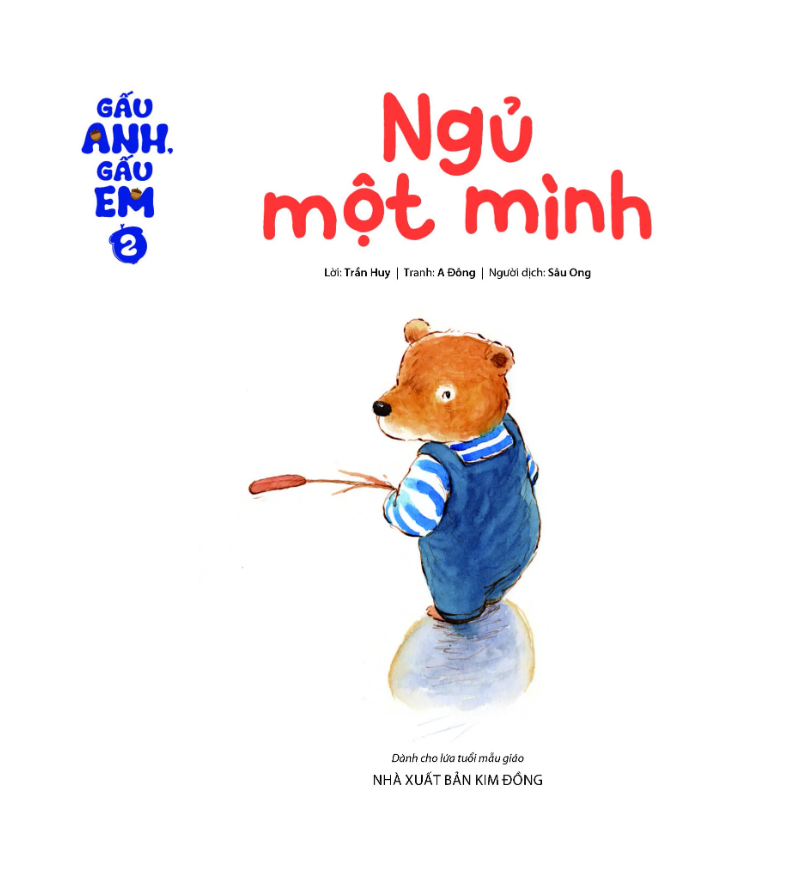 bộ gấu anh - gấu em - tập 2 - ngủ một mình - Ảnh 3