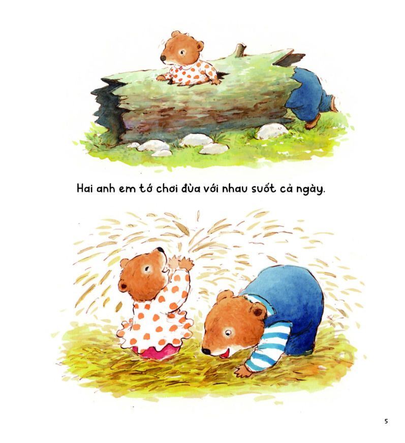 bộ gấu anh - gấu em - tập 3 - tại anh không cẩn thận - Ảnh 5