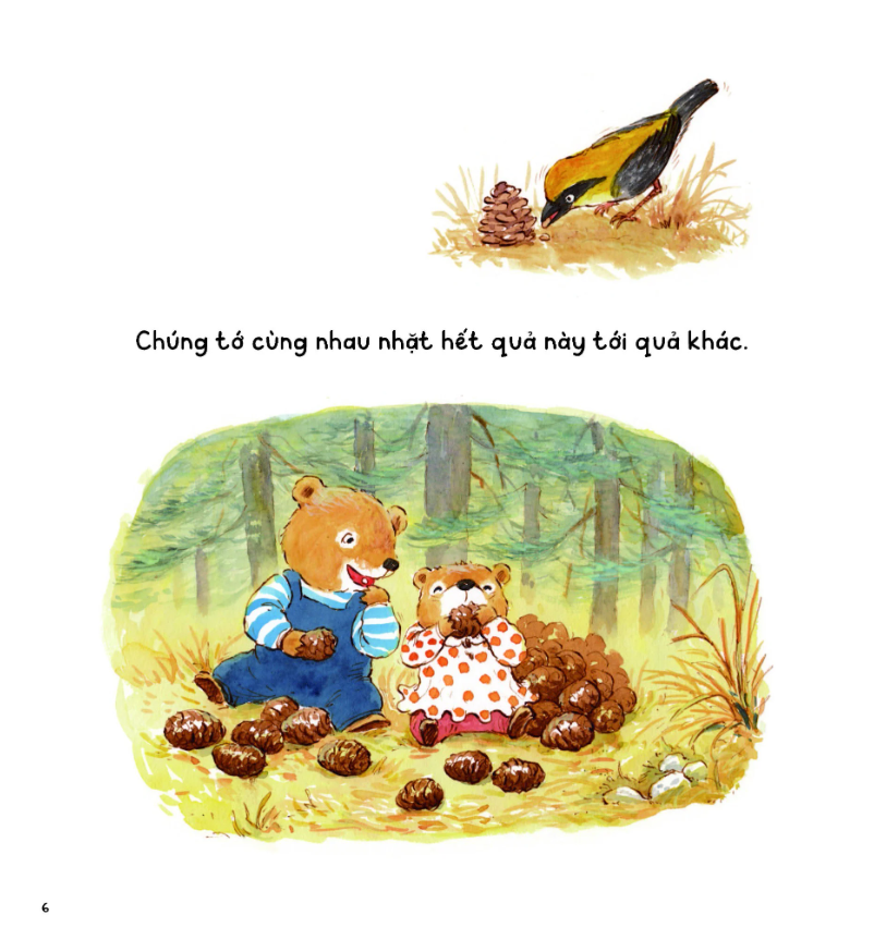 bộ gấu anh - gấu em - tập 4 - quả thông đâu rồi nhỉ? - Ảnh 6