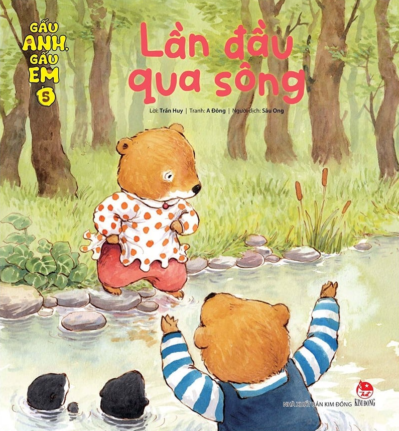 bộ gấu anh - gấu em - tập 5 - lần đầu qua sông - Ảnh 2