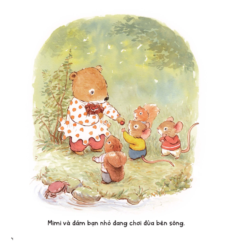 bộ gấu anh - gấu em - tập 5 - lần đầu qua sông - Ảnh 4